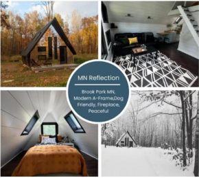 Modern A Frame in the woods Pet friendly